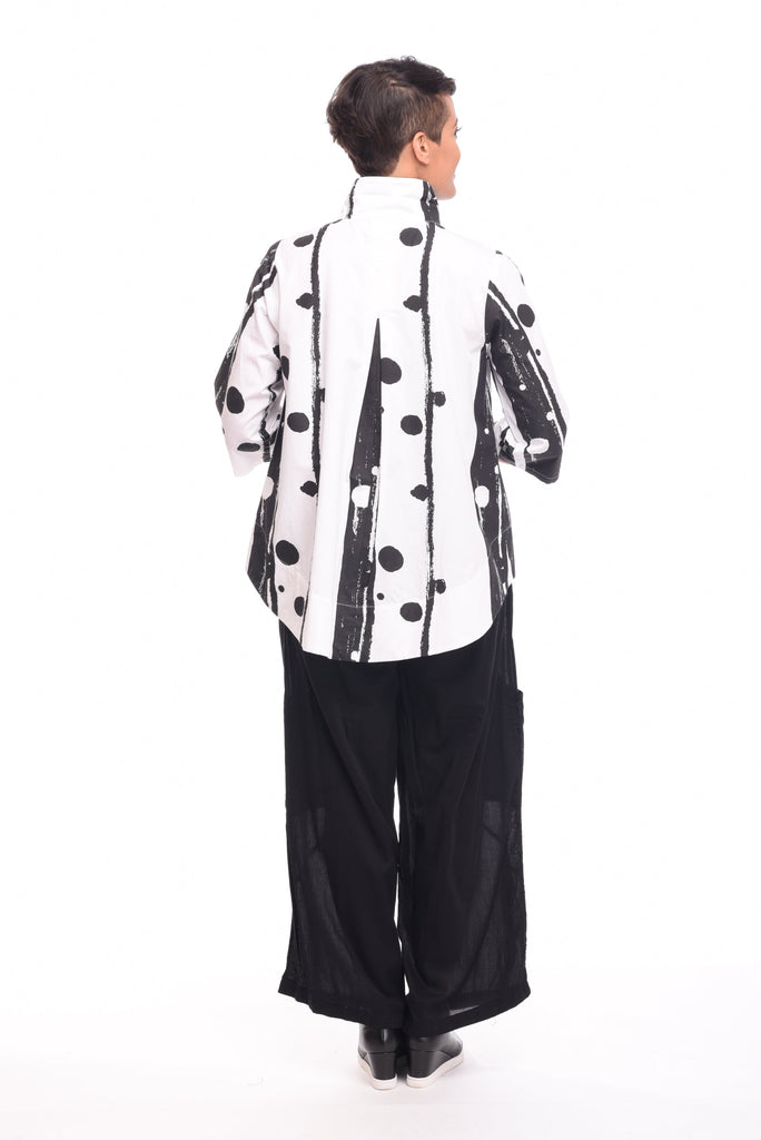 Alice Womens Shirt in Floating Bubbles