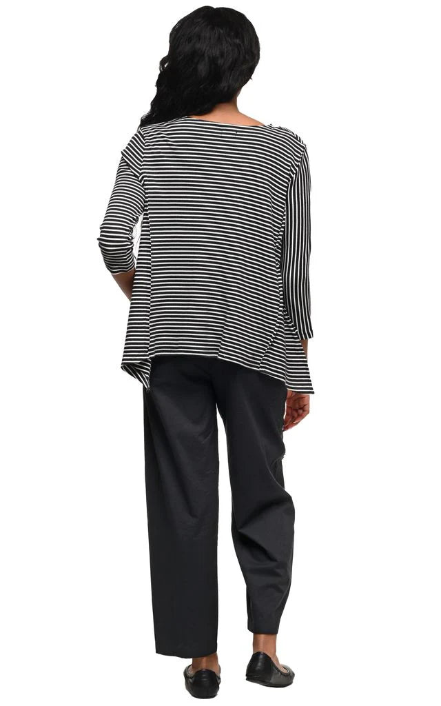 Tulip Clothing Noelani Womens Top in Bistro Noir