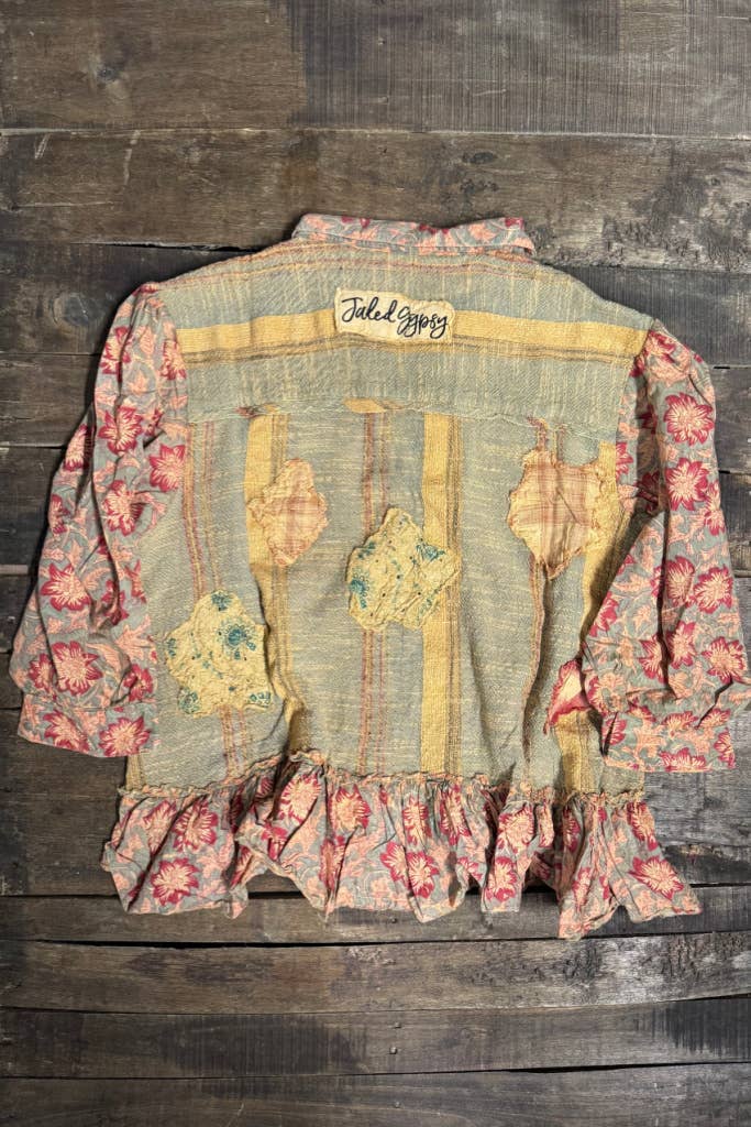 Jaded Gypsy Early Bloom Top Womens Blouse