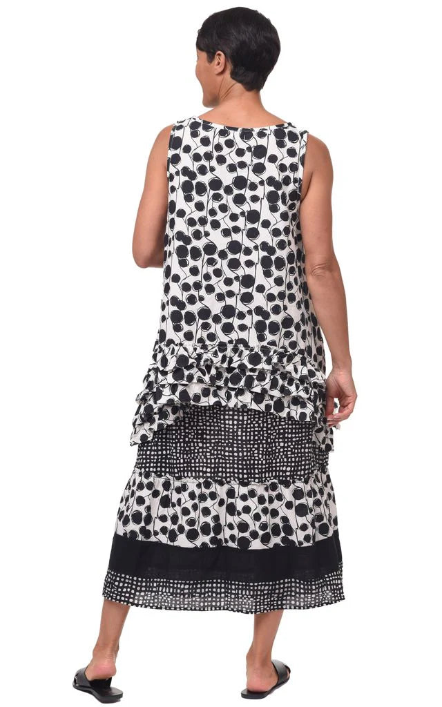 Lily Womens Sleeveless Tunic in Banyan