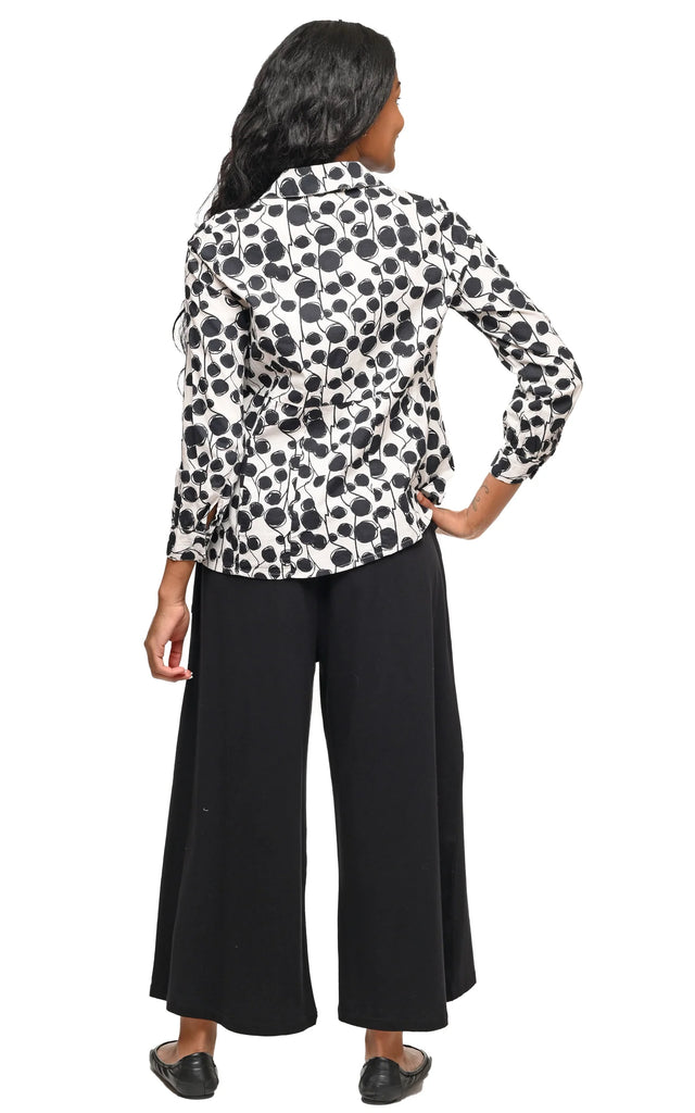 Opera Womens Cotton Blouse in Banyan