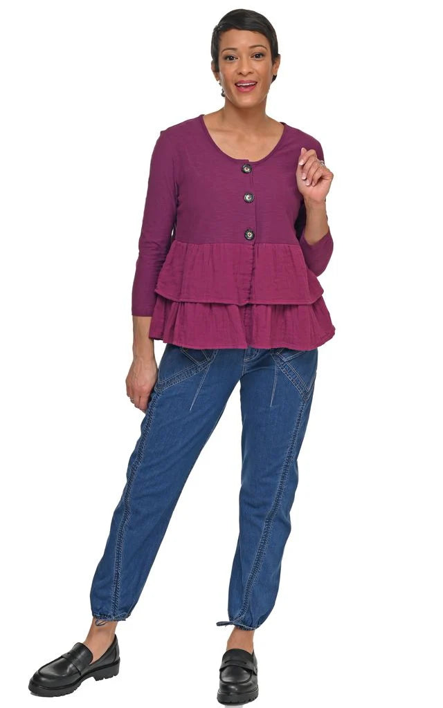 Tulip Clothing Bexley Womens Pant in Denim