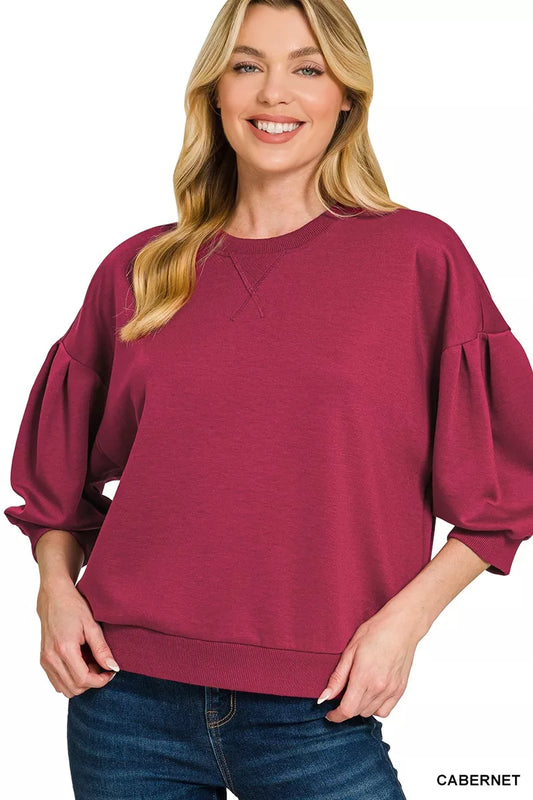 スウェット DAIRIKU Dolman Sleeve Fleece Sweater18AW Zenana Scuba Dolman Sleeve Womens Sweatshirt – Apparel Garden