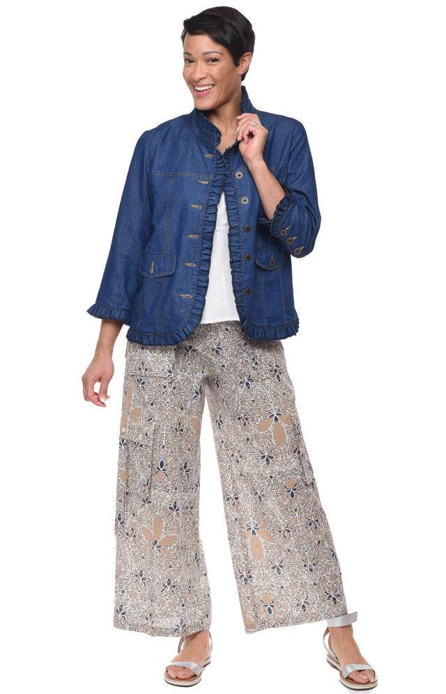 Calista Womens Cargo Pant in Kumari