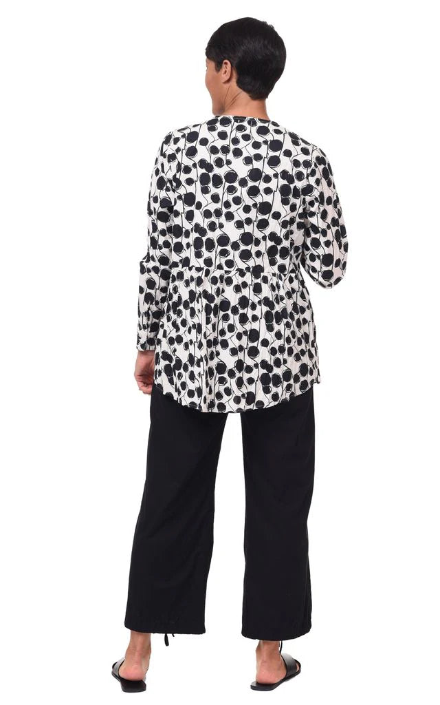 Rosalinda Womens Long Sleeve Top in Banyan
