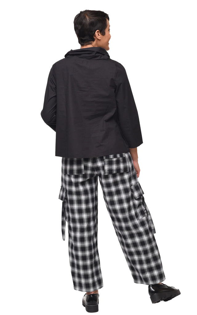 Colton Pant Womens Cargo Pant in Blake Plaid