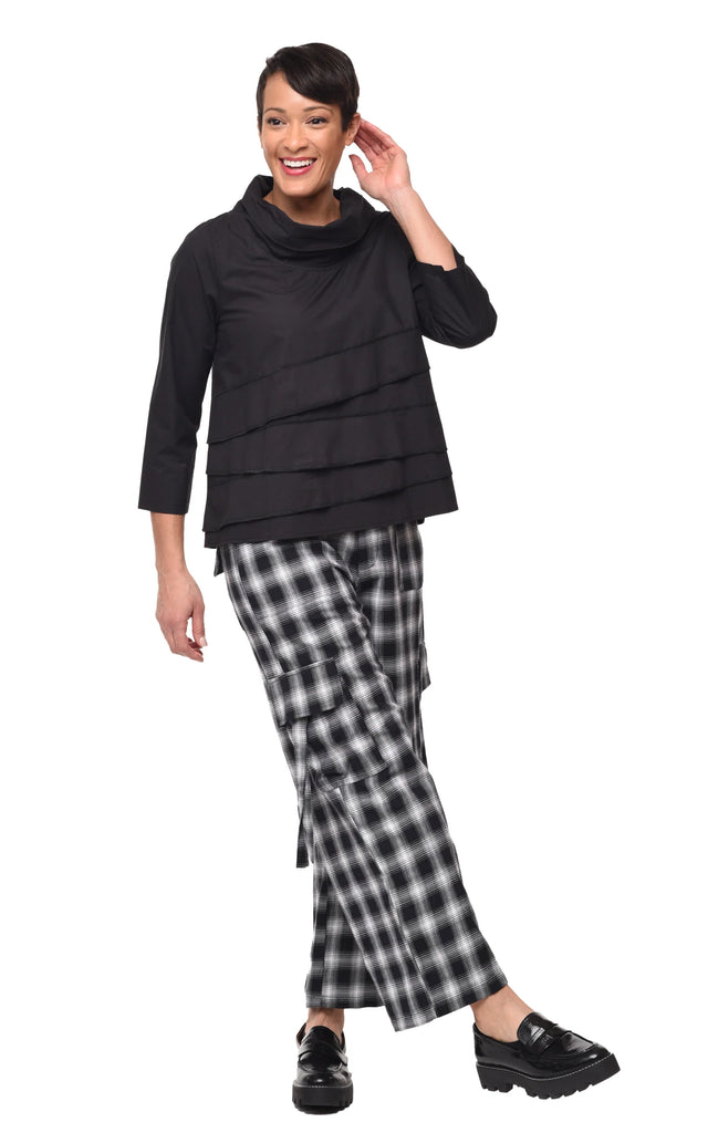 Colton Pant Womens Cargo Pant in Blake Plaid