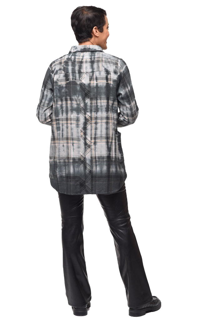 Brenda Womens Flannel Top in Newbridge