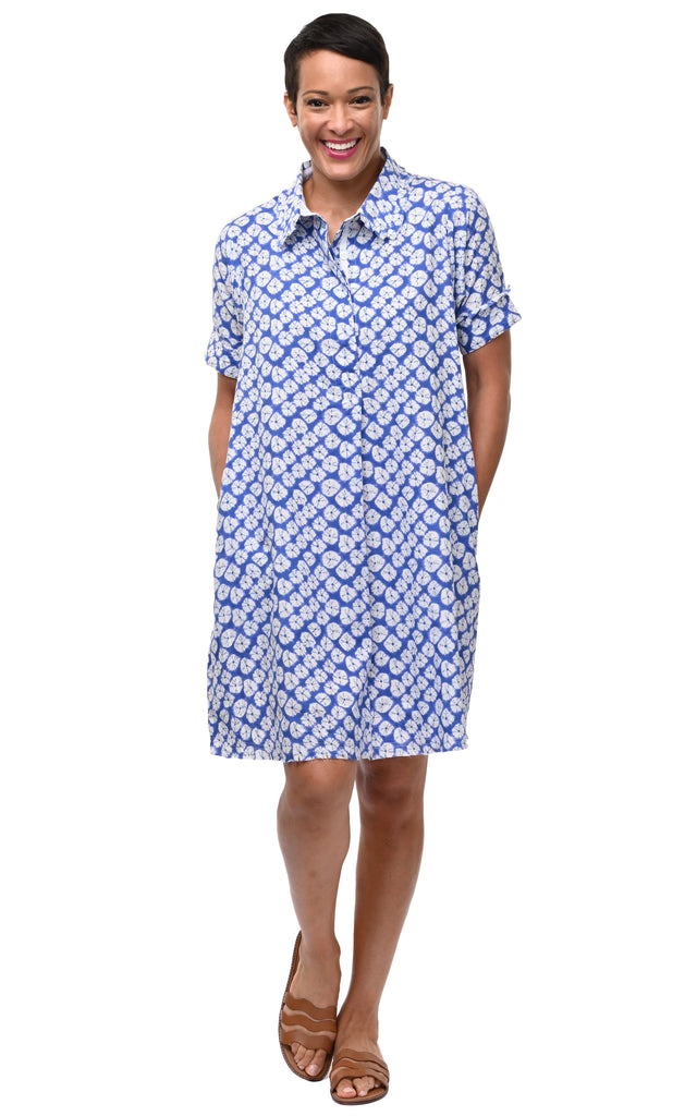 knee length dresses for ladies Bernadette Floral Tulip Dress
