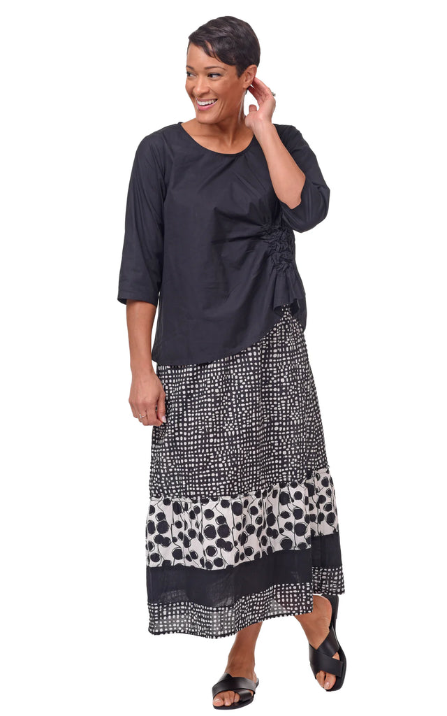 Olga Womens Top in Black