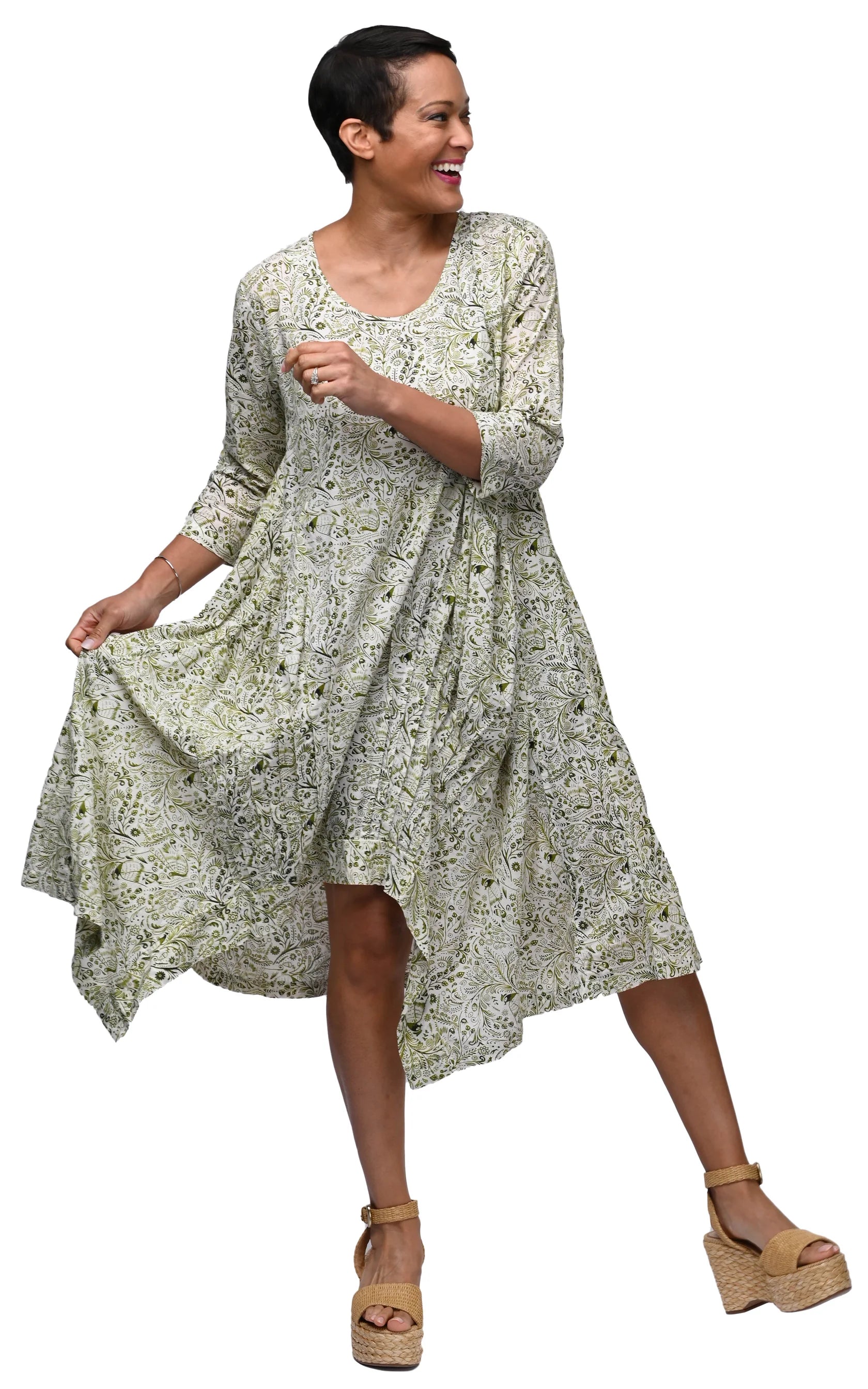 Tulip Clothing Lexi Womens Dress in Quails*
