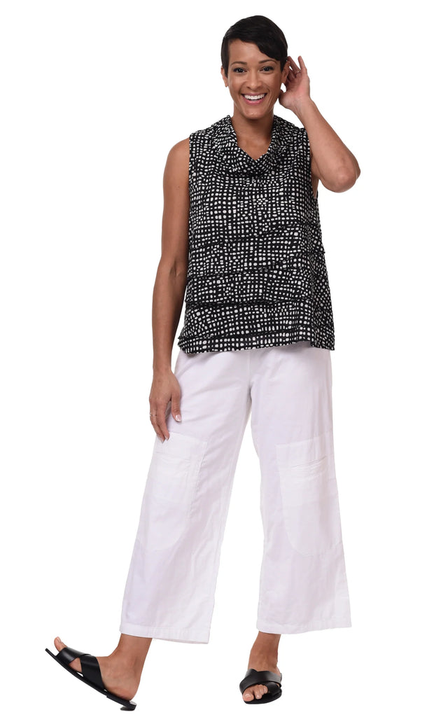 Big Pocket Pant Womens Pant in White
