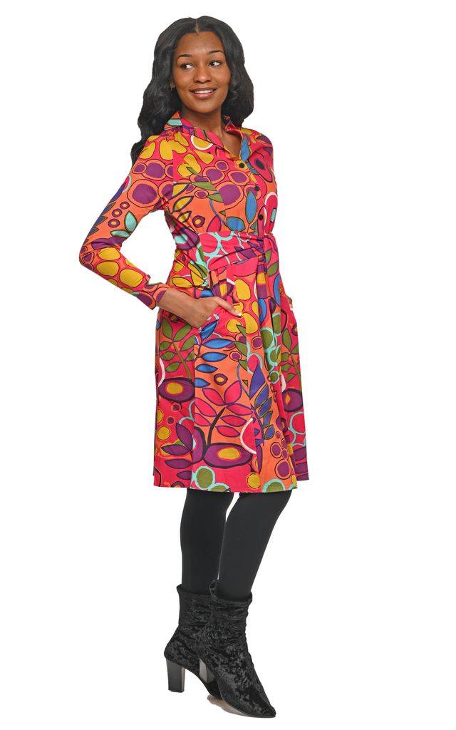 Tulip Clothing Orchard Womens Dress in Galapagos