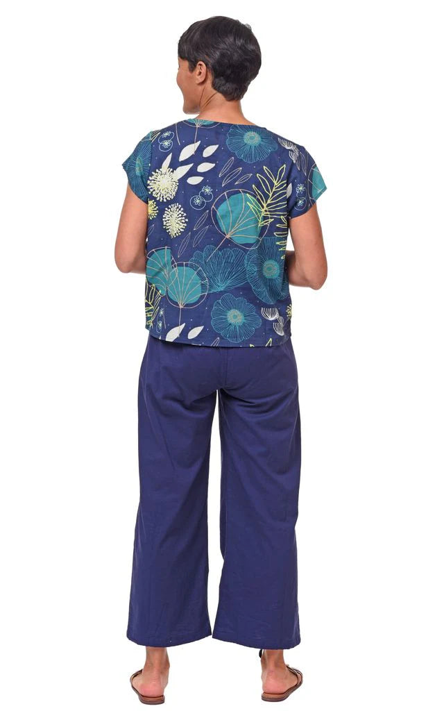 Daley Womens Short Sleeve Pullover Top in Portland