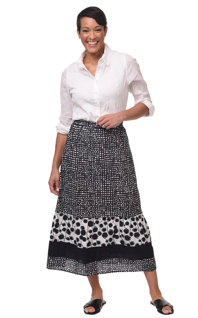 Gretchen Womens Button Down Shirt in White