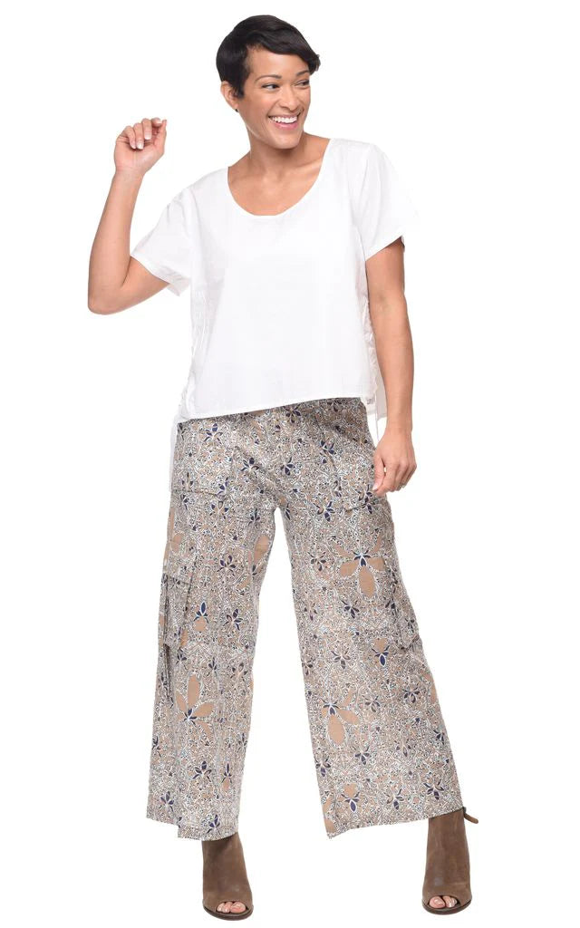Calista Womens Cargo Pant in Kumari