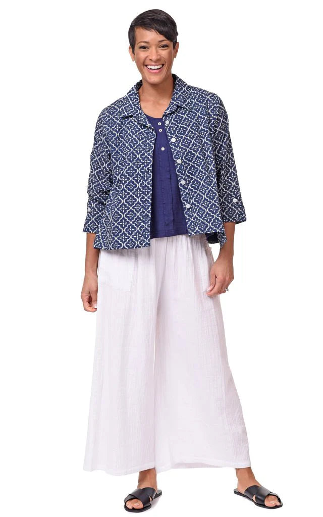 Jaycee Womens Top or Jacket in Tile