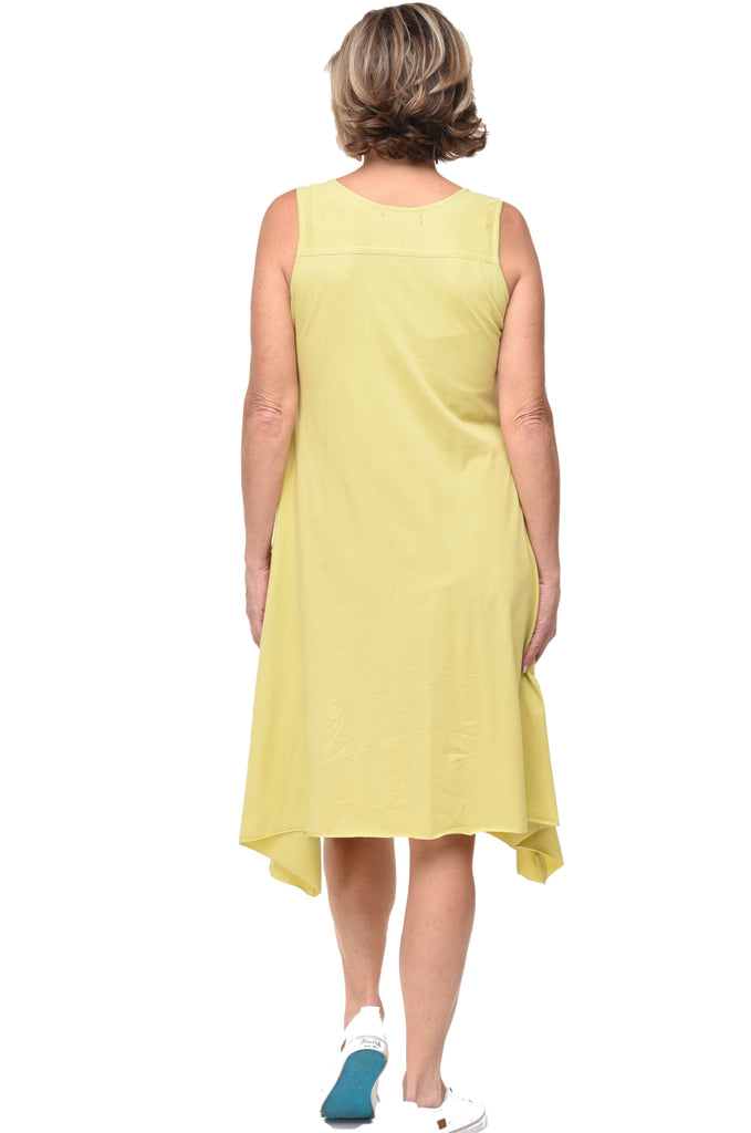 Emmy Womens Dress in Lime