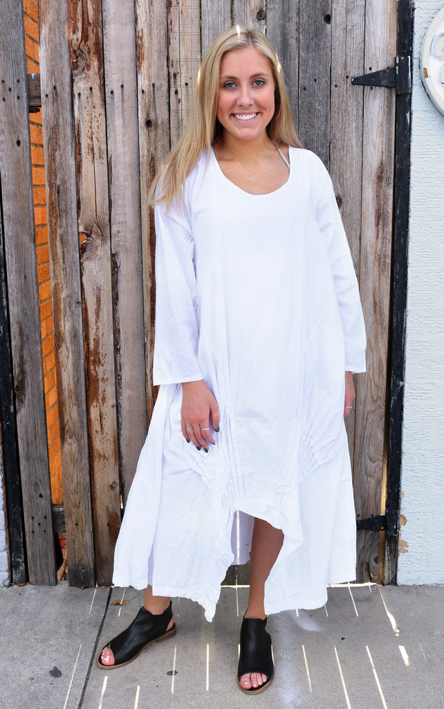 Lexi Womens Dress in White