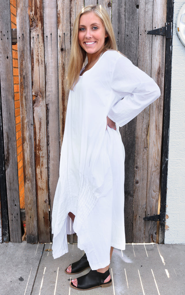 Lexi Womens Dress in White