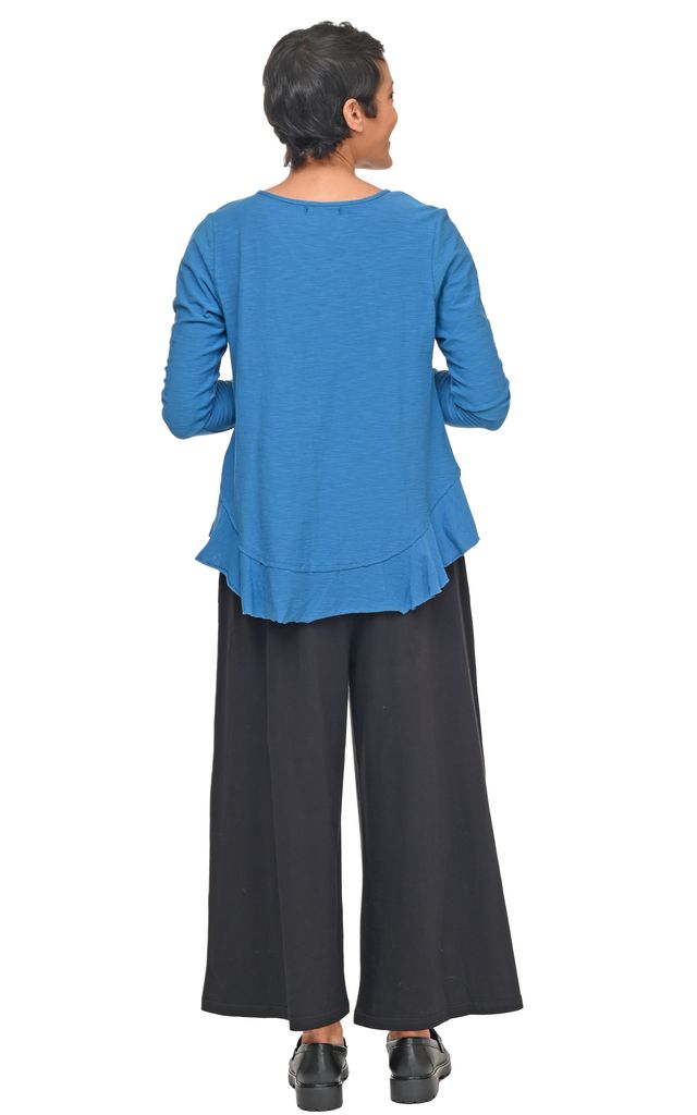 Tulip Clothing Jolie Womens Top in Azure