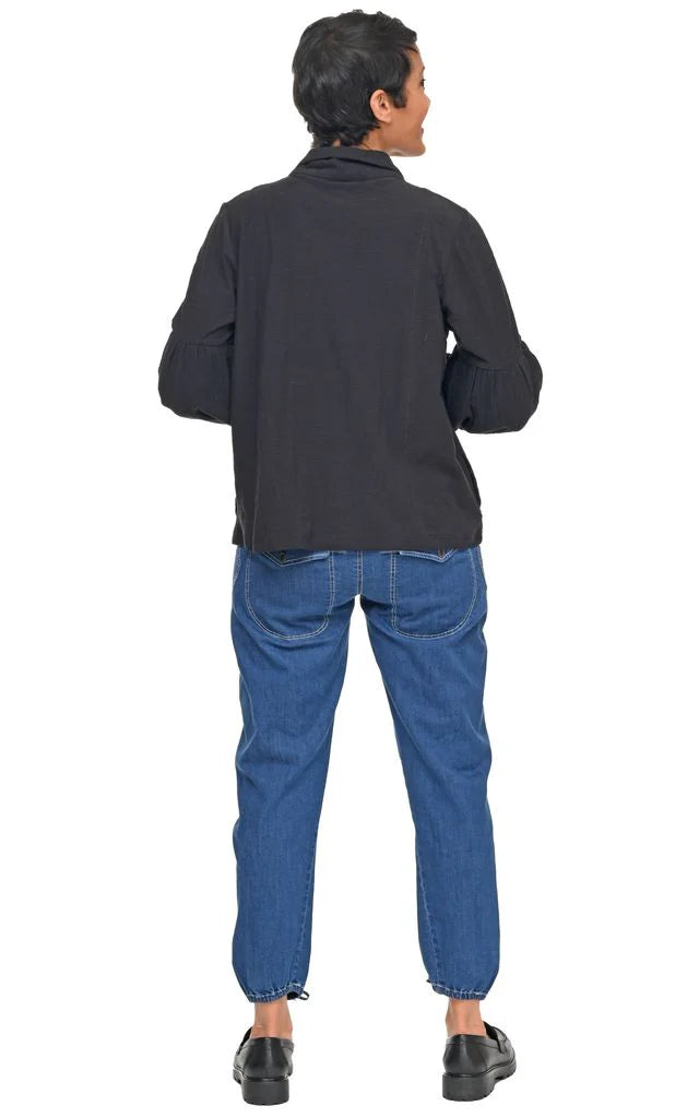 Tulip Clothing McKenna Womens Blouse in Black