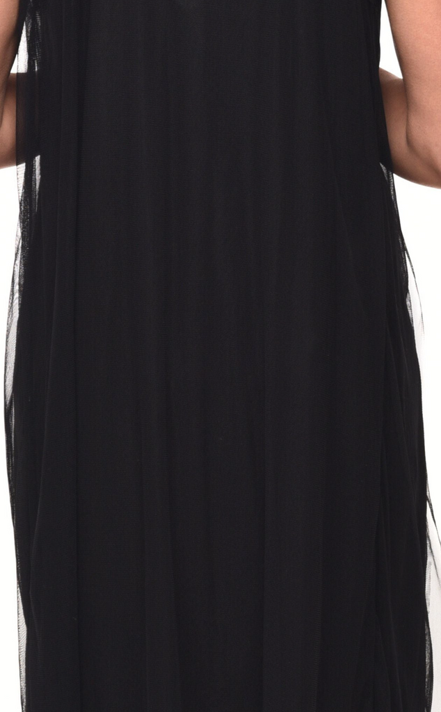 Martine Dress in Black with Liner