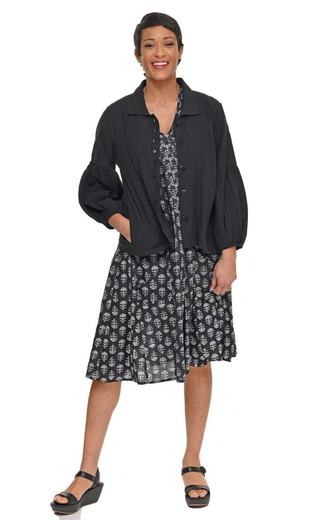 Tulip Clothing McKenna Womens Blouse in Black