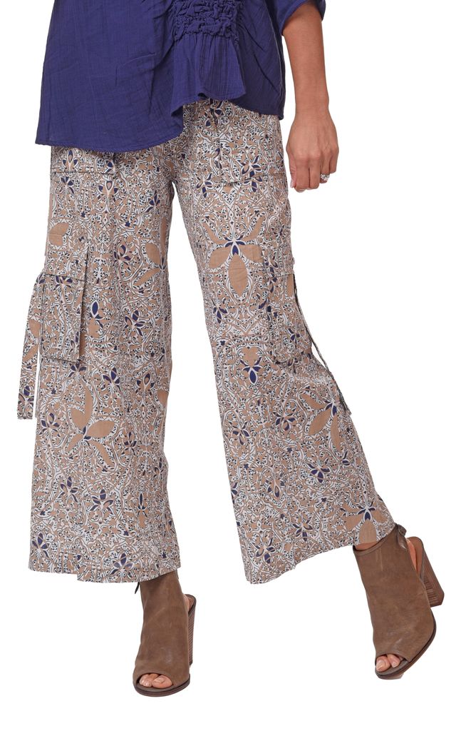 Calista Womens Cargo Pant in Kumari