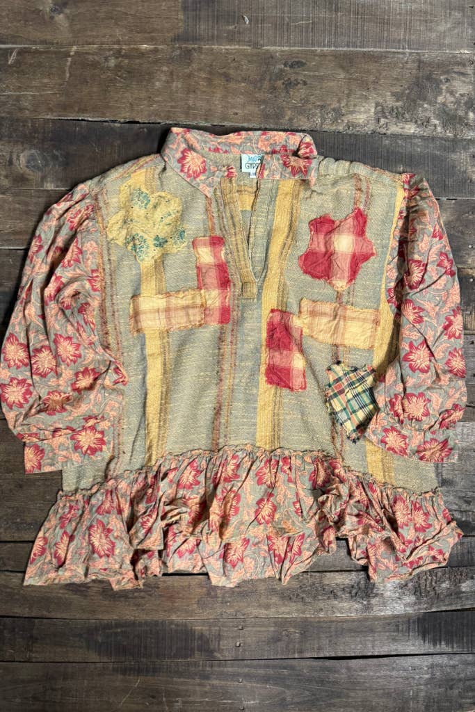Jaded Gypsy Early Bloom Top Womens Blouse