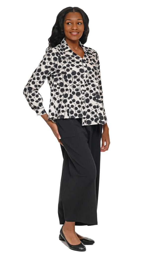Opera Womens Cotton Blouse in Banyan