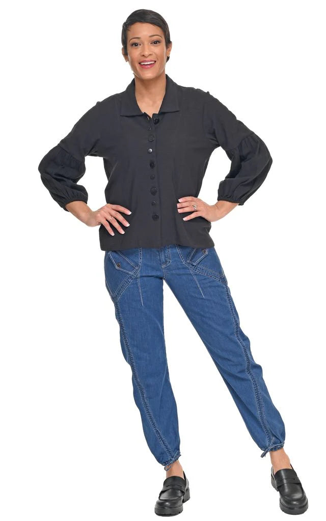 Tulip Clothing Bexley Womens Pant in Denim