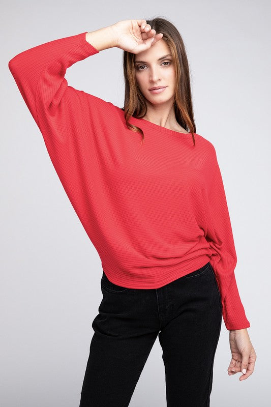Zenana Outfitters Women's Crew Neck Long Sleeve India