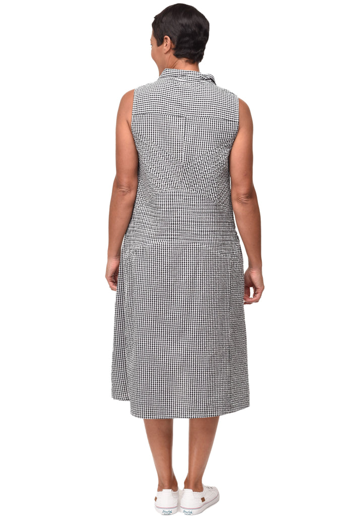 Sicily Womens Dress in Little Indy Check