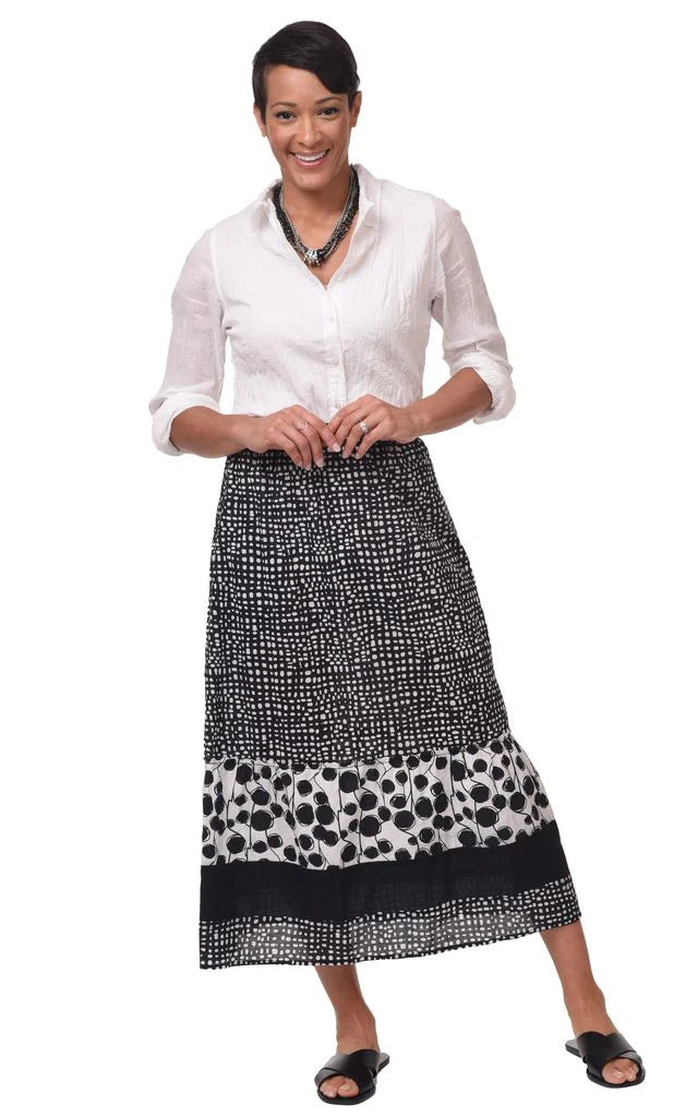 Gretchen Womens Button Down Shirt in White