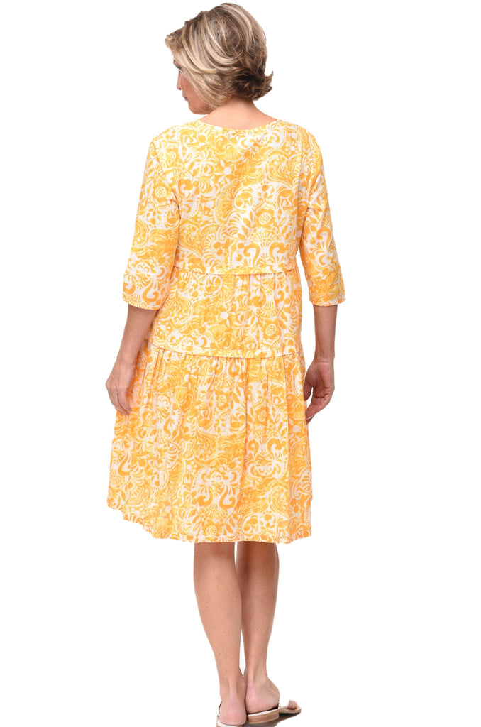 CV1109 Hayley Dress in Marigold