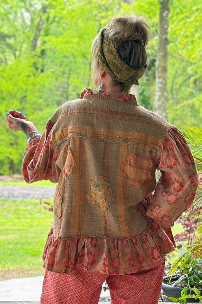 Jaded Gypsy Early Bloom Top Womens Blouse