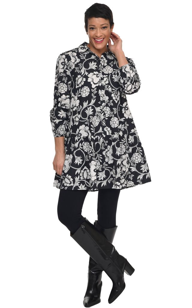 Tulip Arbor Womens Dress in Harvest Floral