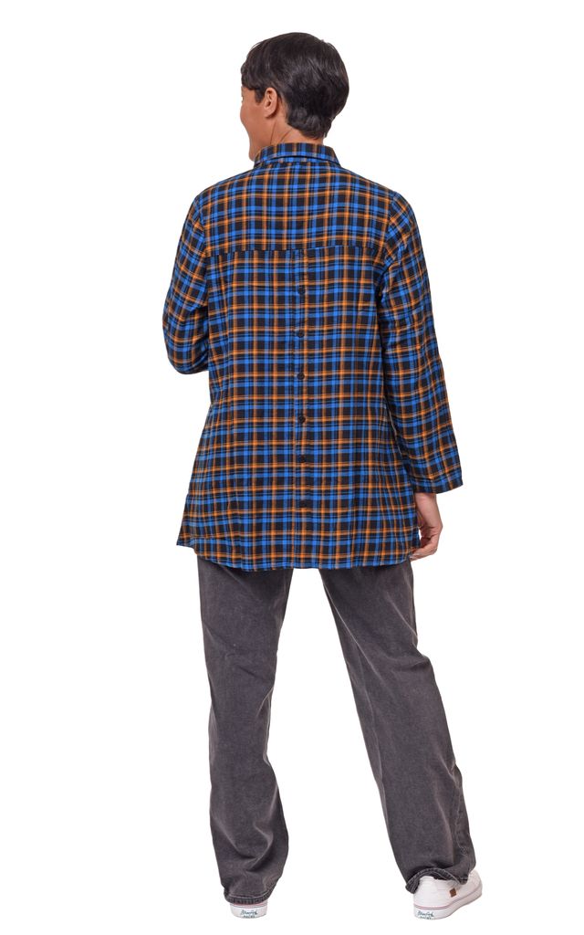 Logan Womens Tunic in Sausalito Flannel