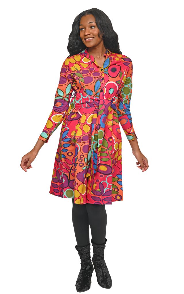 Tulip Clothing Orchard Womens Dress in Galapagos