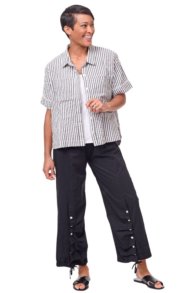 Marni Womens Camp Shirt in Murphy Stripe