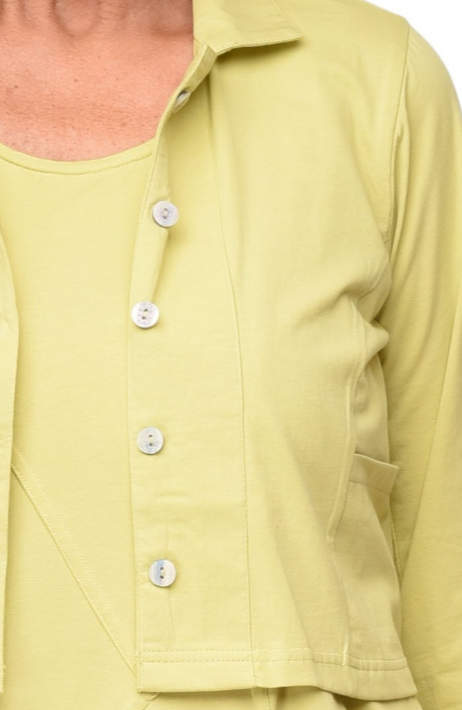 Parker Women's Jacket Top in Lime