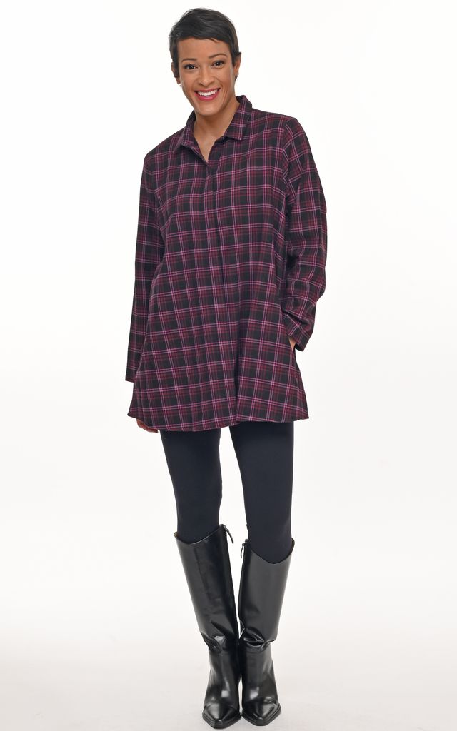 Tulip Clothing Logan Flannel Womens Shirt in Oslo