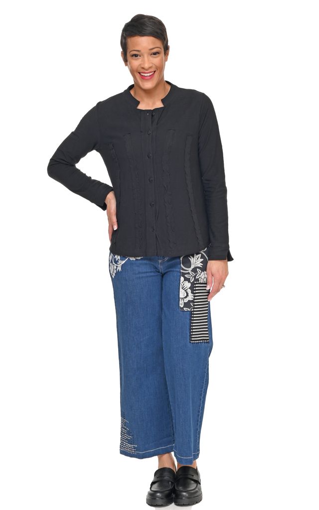 Tulip Clothing Oliver Womens Jacket in Black