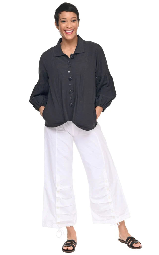 Tulip Clothing McKenna Womens Blouse in Black