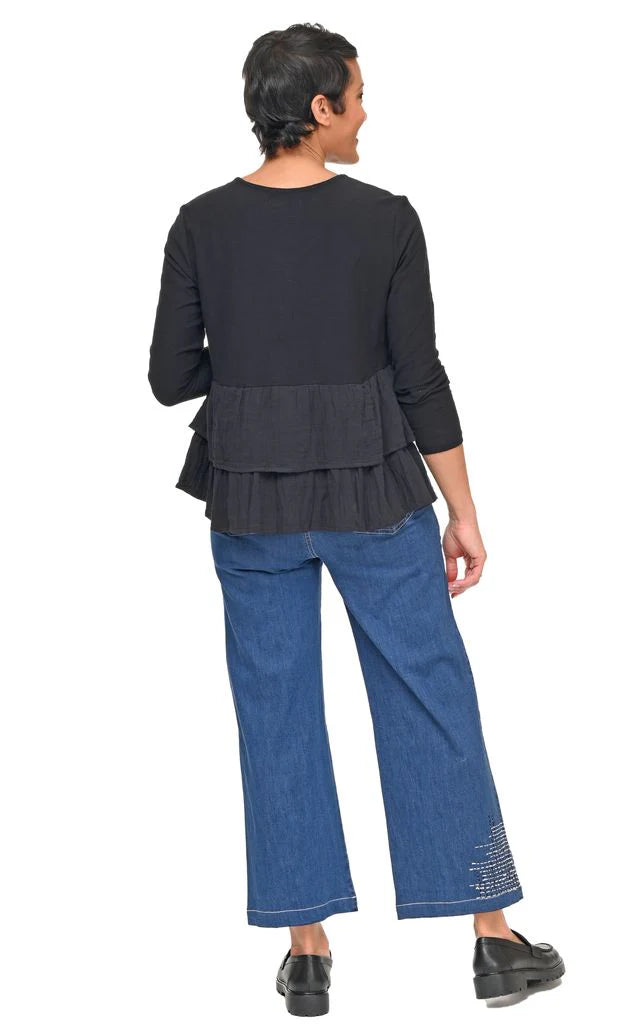 Tulip Clothing Cherub Womens Cardigan in Black