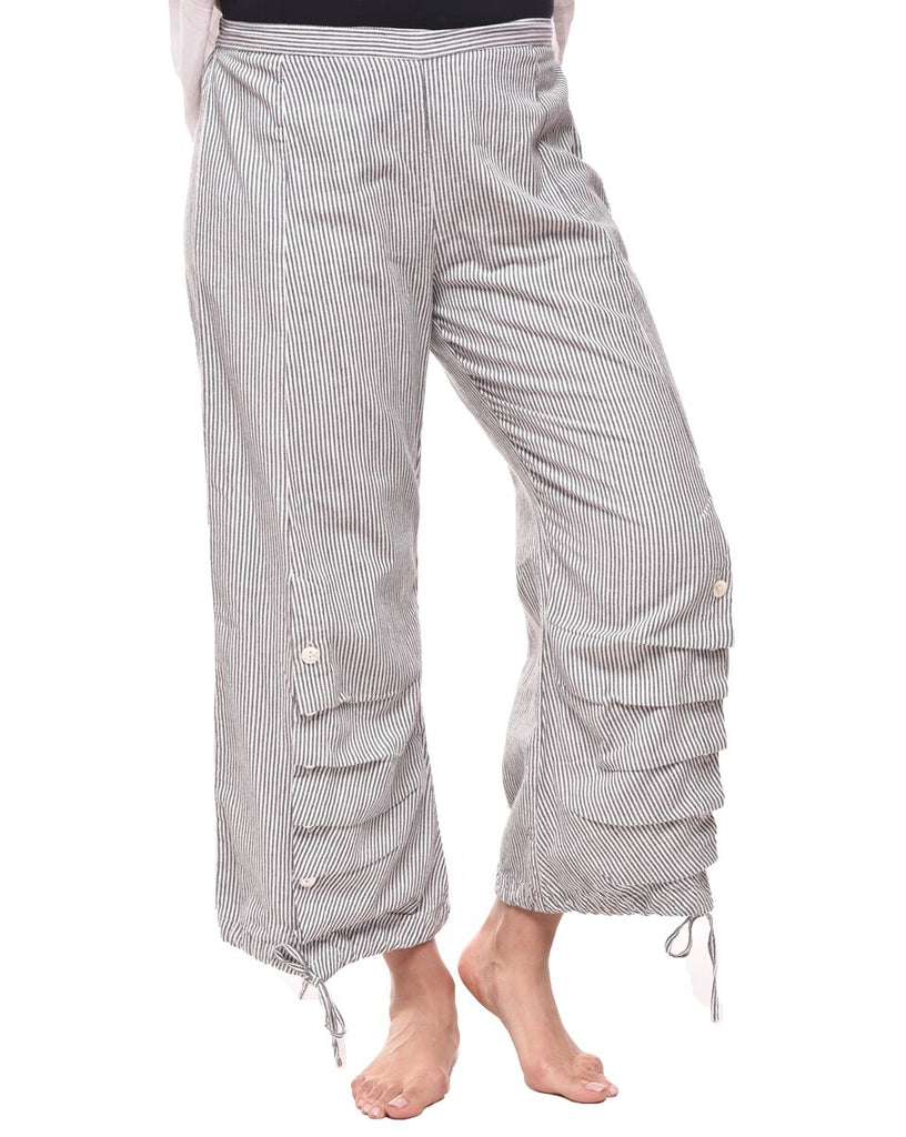 Scooter Womens Pant in Ticking Stripe