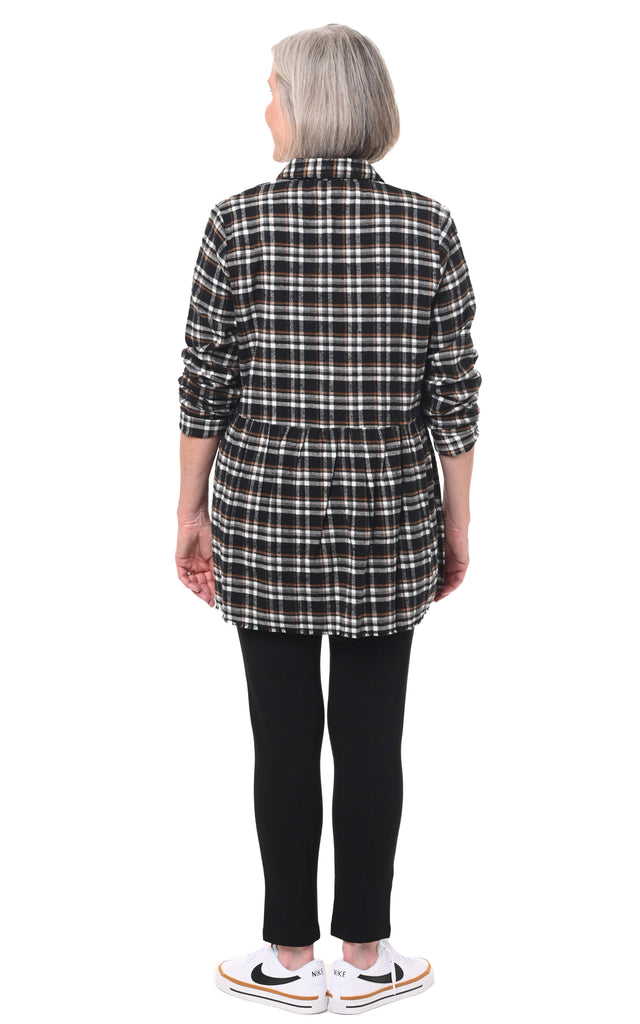 Emery Womens Tunic in Lancaster Flannel