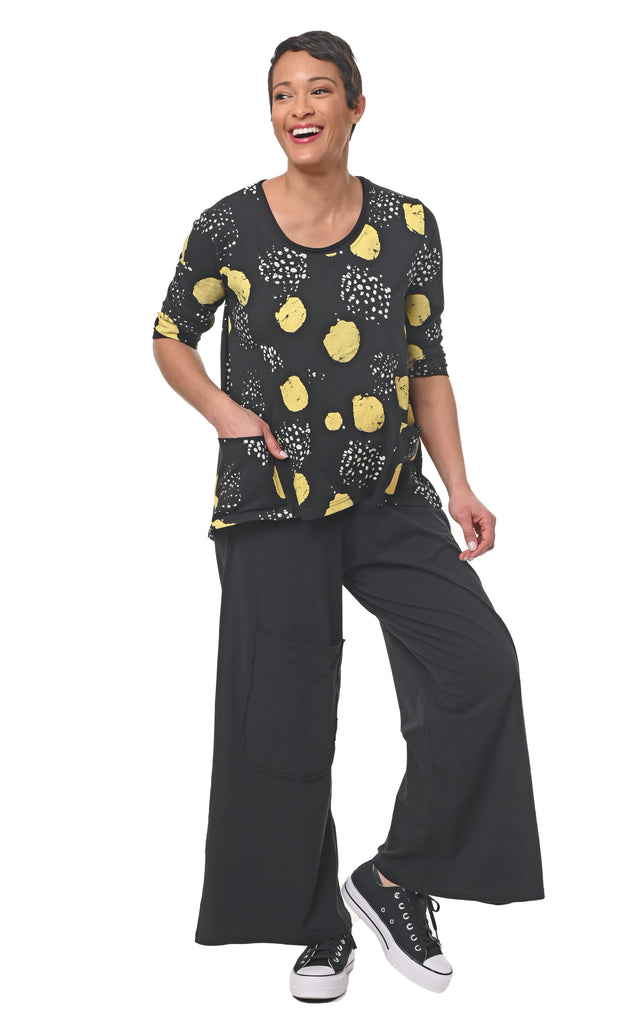 Kelly Womens Pullover Tunic in Forsythia