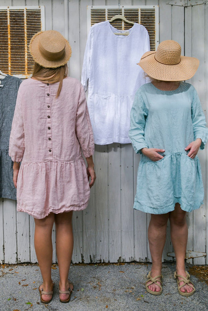 Mary Jay Dress Linen by Vikolino